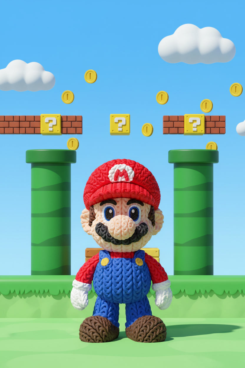 Mario – 3D Geprint 22,5 cm
