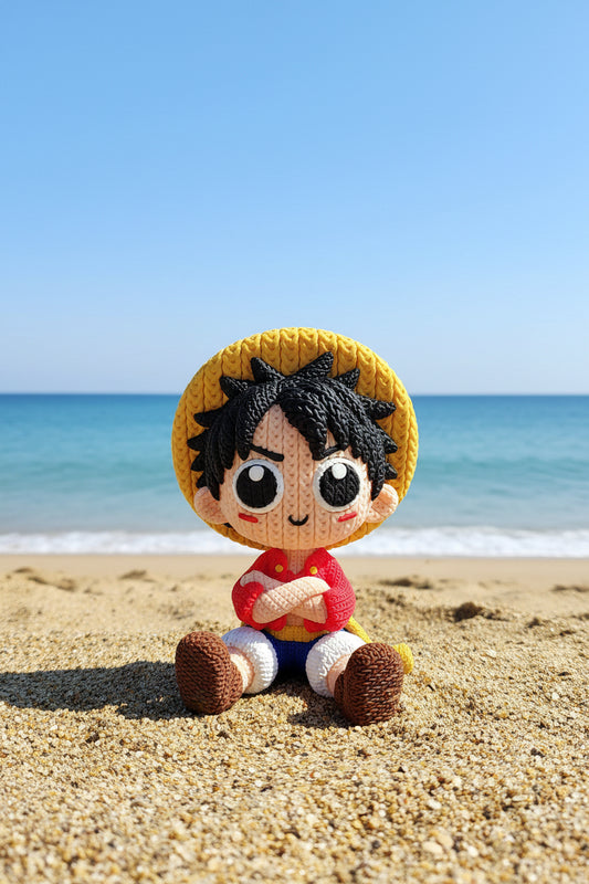 Luffy sitting