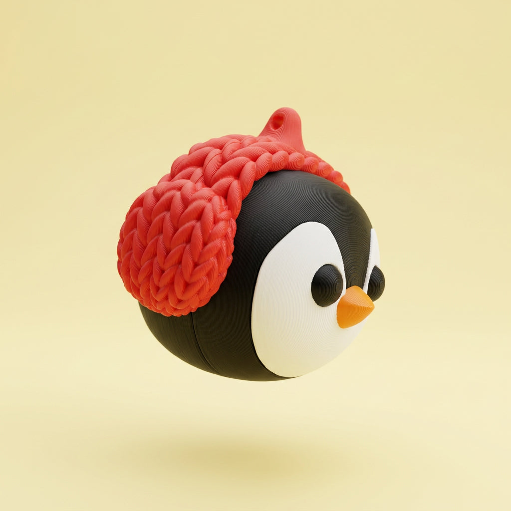 pinguïn kerstbal