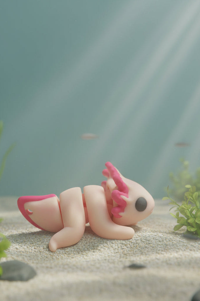 Axolotl Sleutelhanger