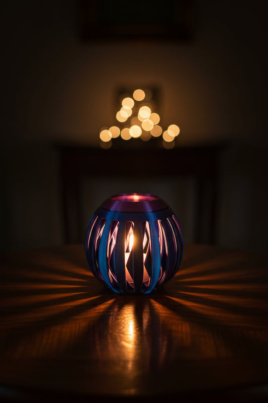 Swivelling Pattern Tealight