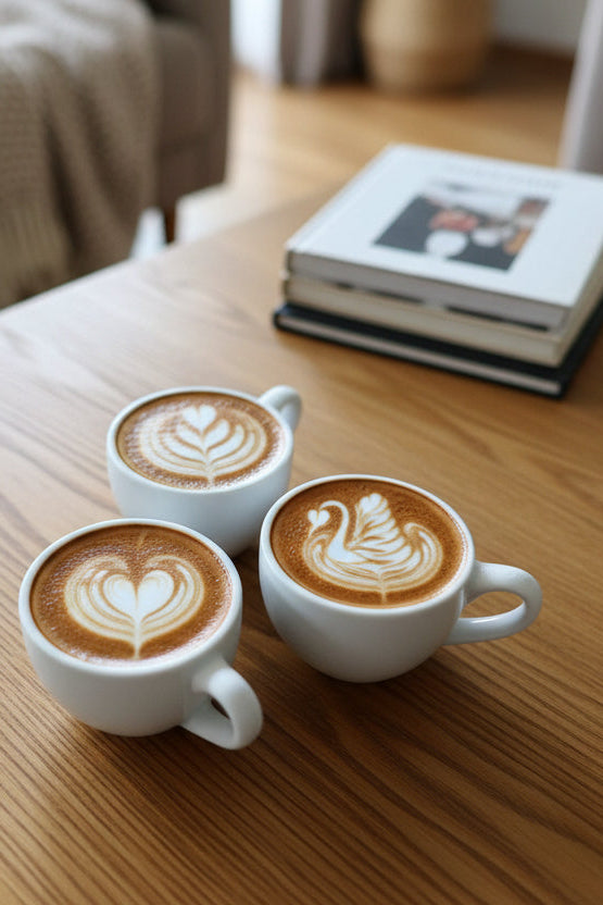 Koffiekop Sleutelhanger met Klikker