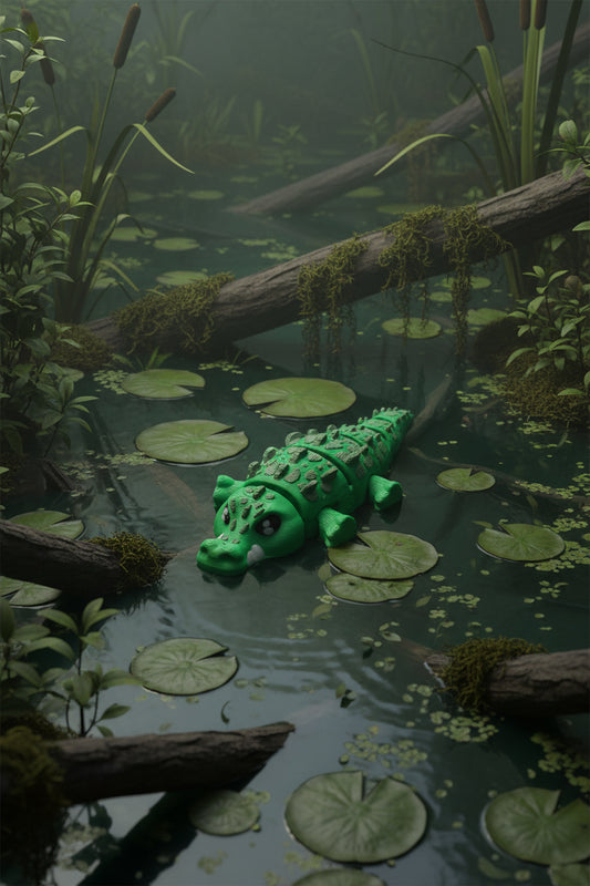 Crocodile Keychain
