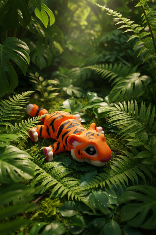 Tiger Keychain
